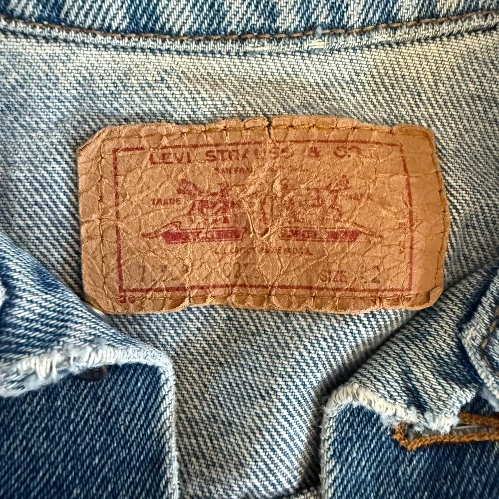 542 Vintage Levi’s 70506-0216 Type III Trucker Denim Jacket USA Made Size 42 - Picture 4 of 6
